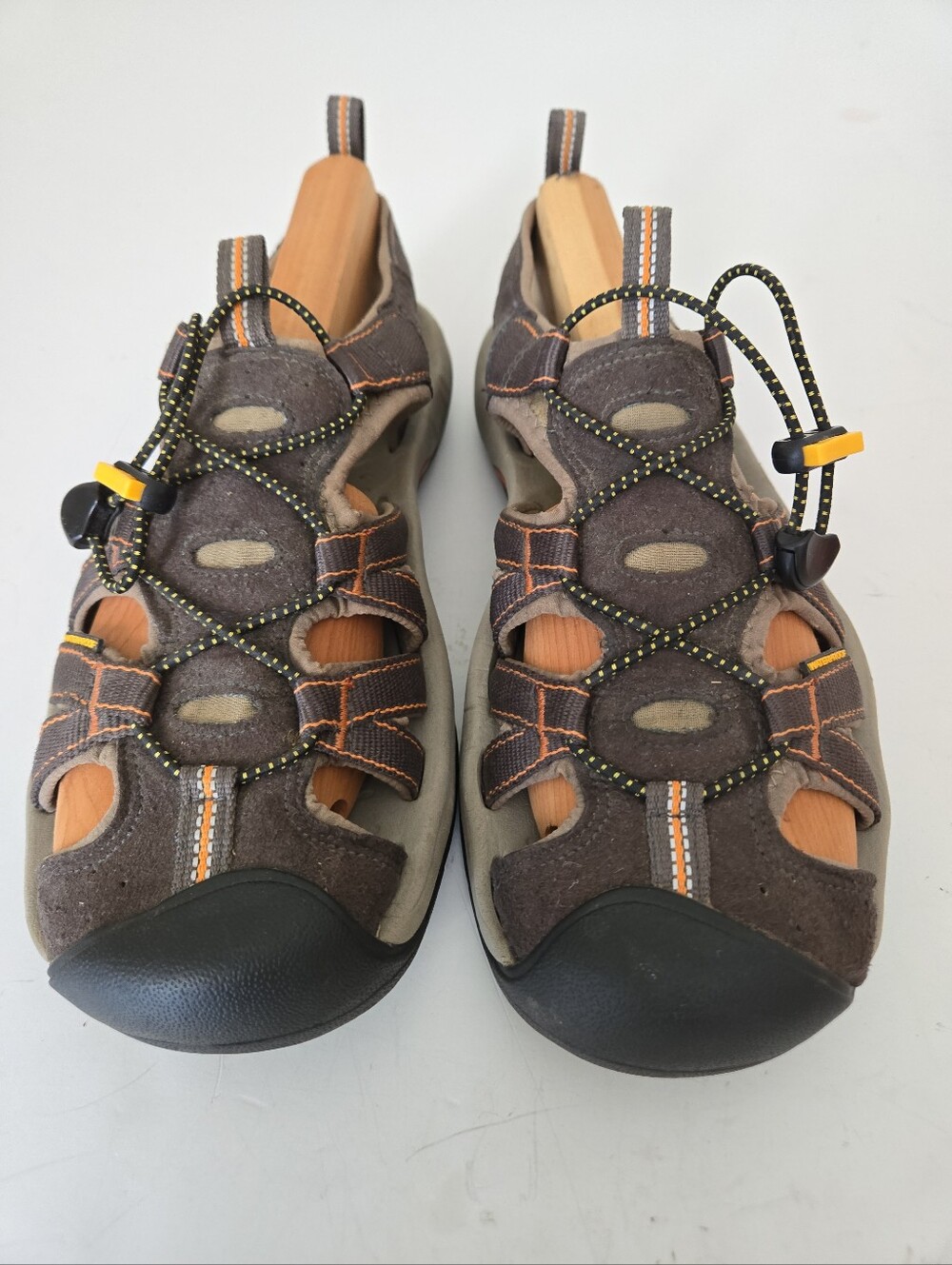 Keen Men’s Waterproof Brown Outdoor Sandals Drawstring 1126 Size 10 EU43